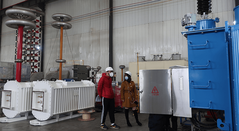 66KV變壓器出口澳大利亞,SGS驗收